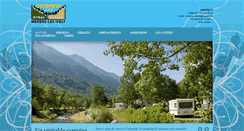 Desktop Screenshot of camping.merenslesvals.fr